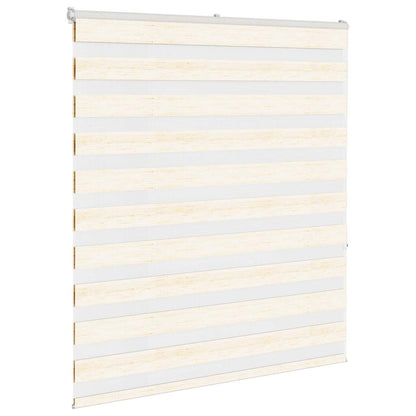 Doppelrollo Marmorbeige 120x150cm Stoffbreite 115,9 cm Polyester
