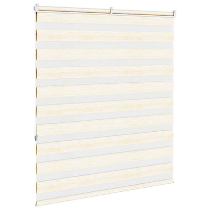 Doppelrollo Marmorbeige 120x150cm Stoffbreite 115,9 cm Polyester