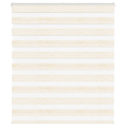 Doppelrollo Marmorbeige 135x150cm Stoffbreite 130,9 cm Polyester