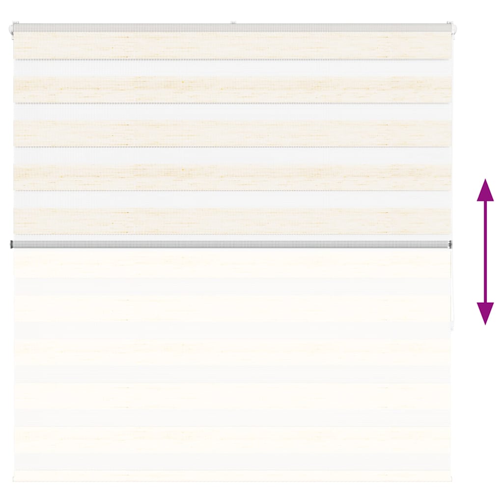 Doppelrollo Marmorbeige 145x150cm Stoffbreite 140,9 cm Polyester