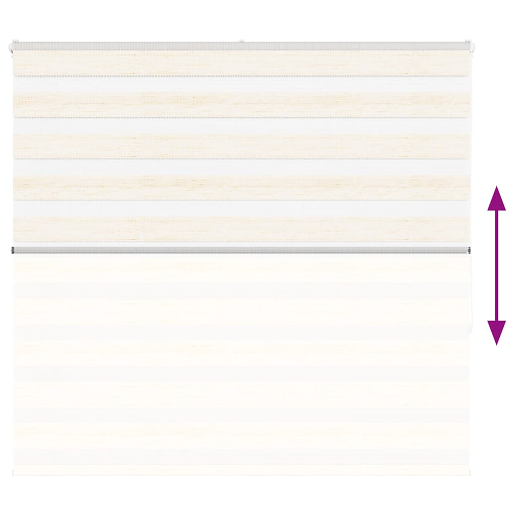 Doppelrollo Marmorbeige 155x150cm Stoffbreite 150,9 cm Polyester