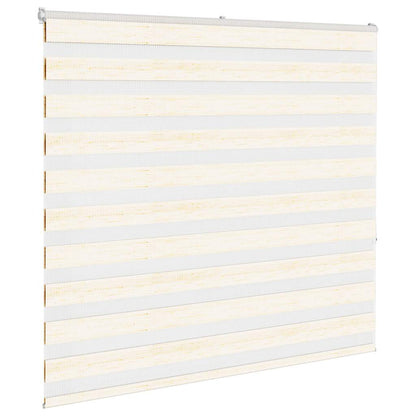 Doppelrollo Marmorbeige 165x150cm Stoffbreite 160,9 cm Polyester