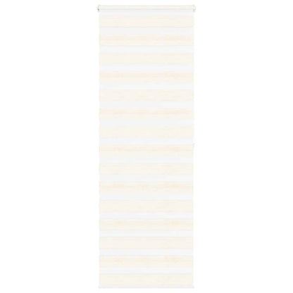 Doppelrollo Marmorbeige 80x200 cm Stoffbreite 75,9 cm Polyester