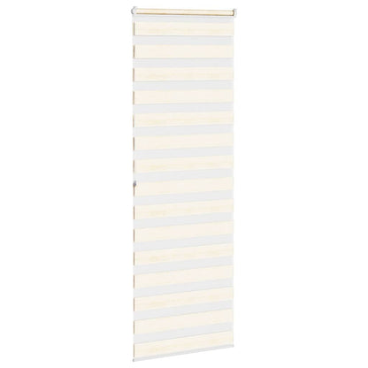Doppelrollo Marmorbeige 90x200 cm Stoffbreite 85,9 cm Polyester