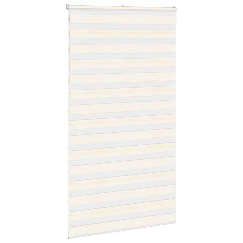 Doppelrollo Marmorbeige 125x200cm Stoffbreite 120,9 cm Polyester