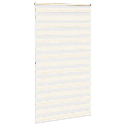 Doppelrollo Marmorbeige 125x200cm Stoffbreite 120,9 cm Polyester