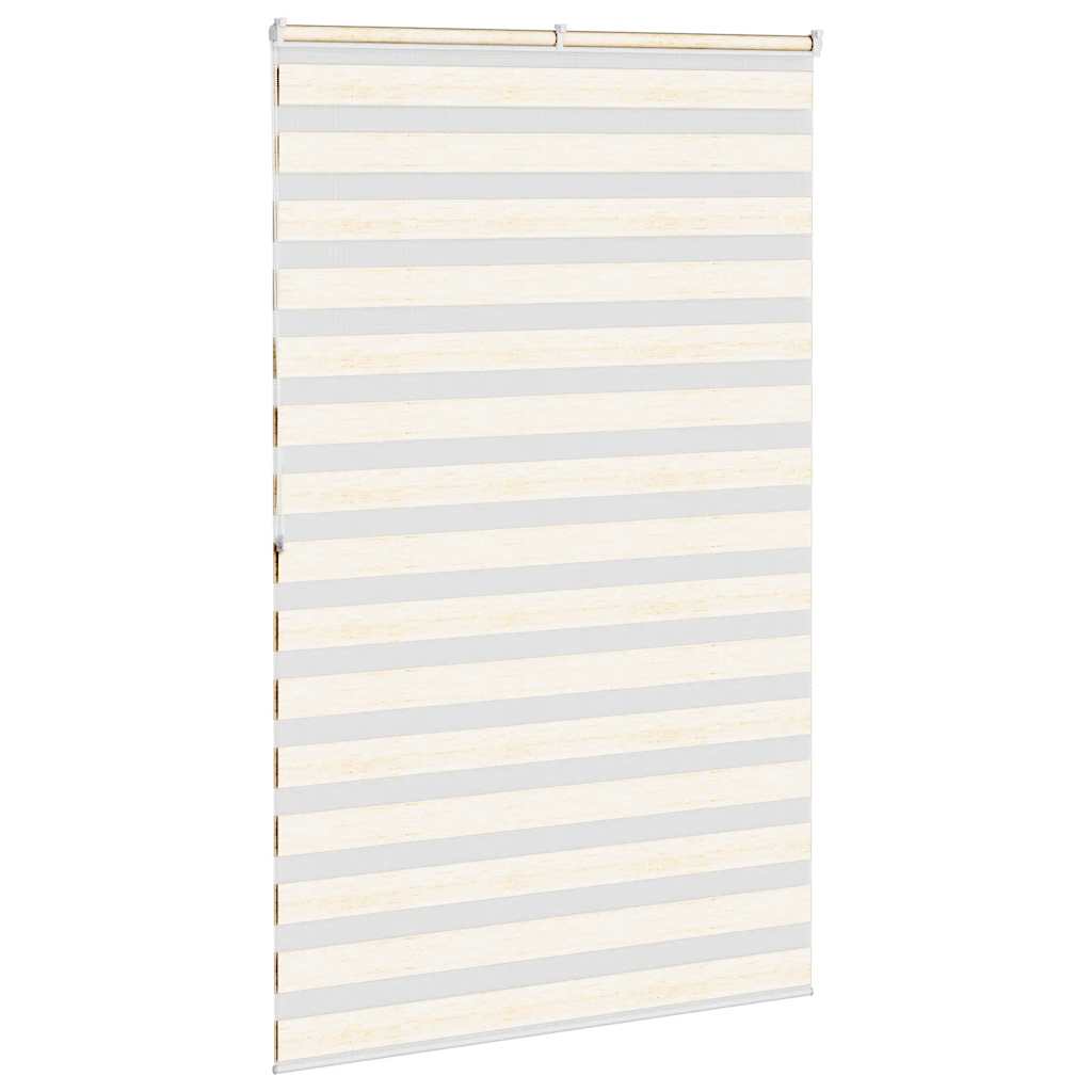 Doppelrollo Marmorbeige 140x200cm Stoffbreite 135,9 cm Polyester