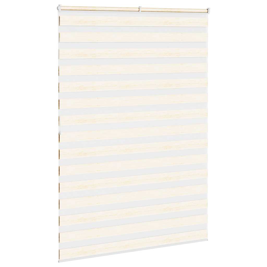 Doppelrollo Marmorbeige 165x200cm Stoffbreite 160,9 cm Polyester
