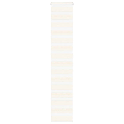 Doppelrollo Marmorbeige 40x230 cm Stoffbreite 35,9 cm Polyester
