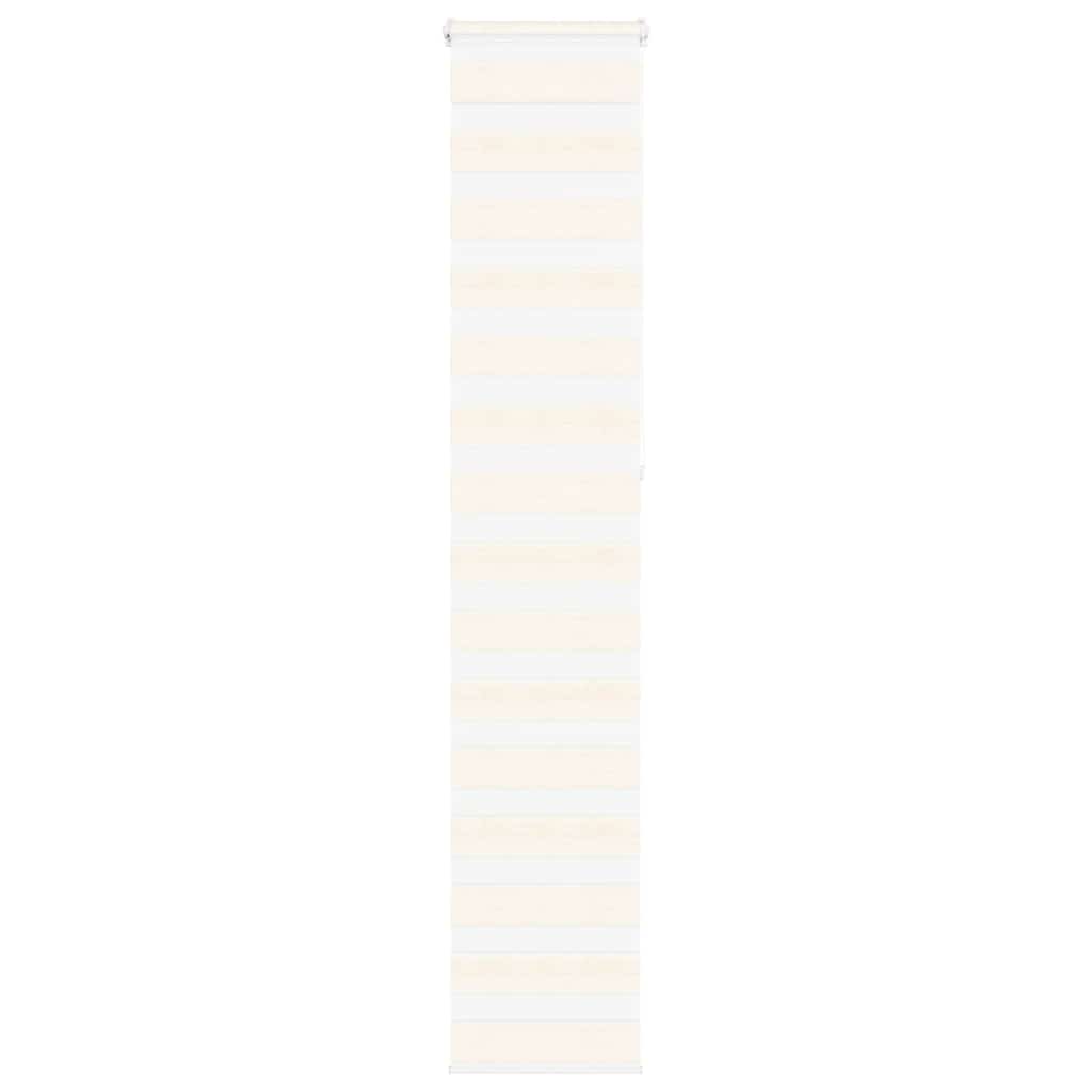 Doppelrollo Marmorbeige 45x230 cm Stoffbreite 40,9 cm Polyester