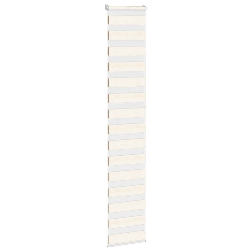 Doppelrollo Marmorbeige 45x230 cm Stoffbreite 40,9 cm Polyester