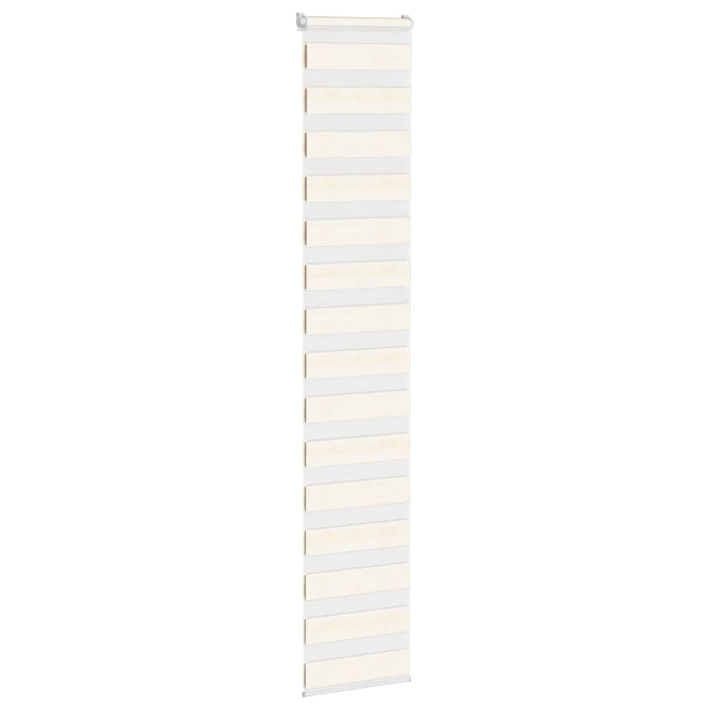 Doppelrollo Marmorbeige 50x230 cm Stoffbreite 45,9 cm Polyester