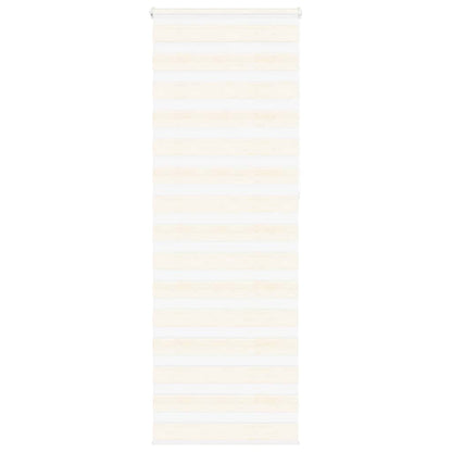 Doppelrollo Marmorbeige 80x230 cm Stoffbreite 75,9 cm Polyester