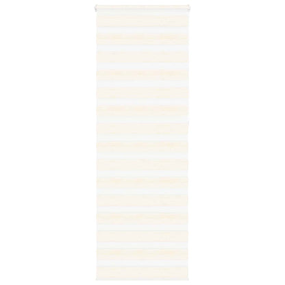 Doppelrollo Marmorbeige 85x230 cm Stoffbreite 80,9 cm Polyester