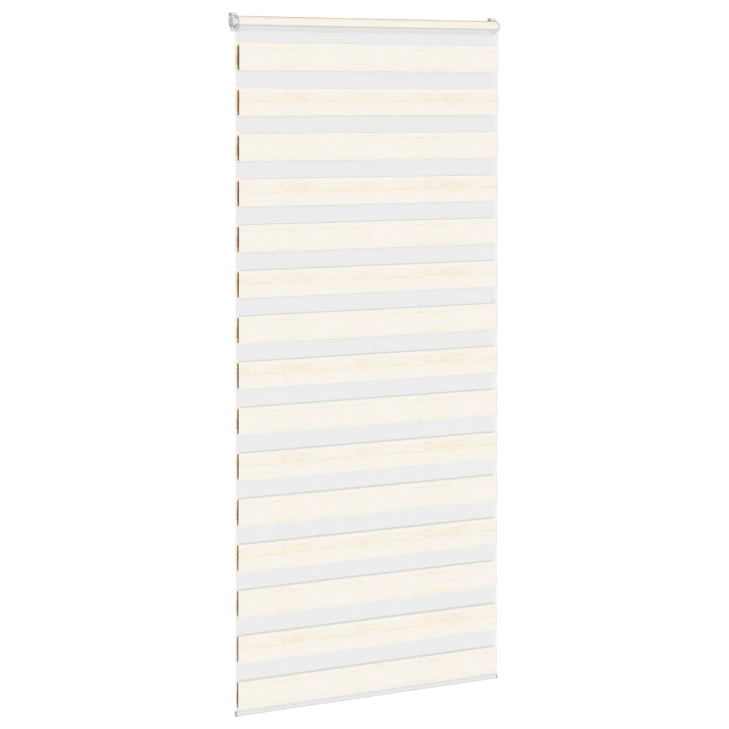 Doppelrollo Marmorbeige 100x230 cm Stoffbreite 95,9 cm Polyester