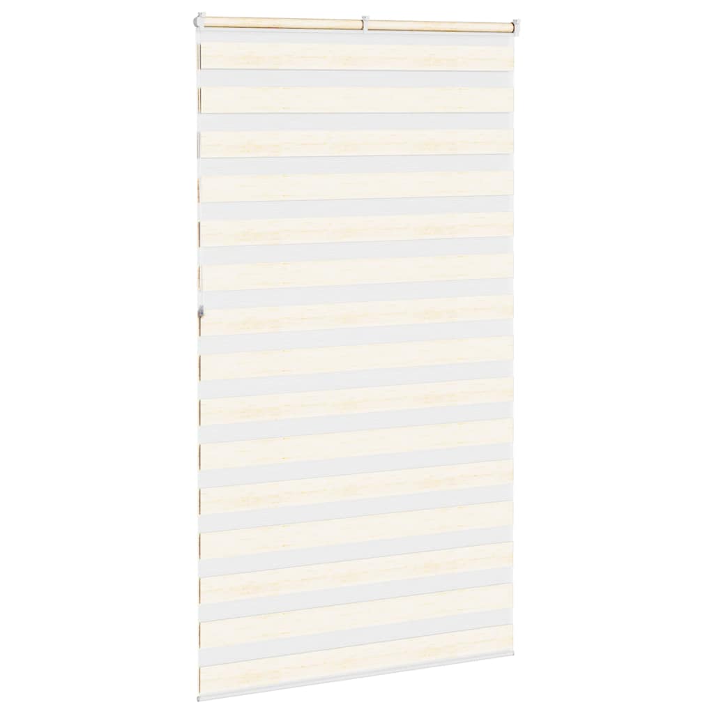 Doppelrollo Marmorbeige 120x230cm Stoffbreite 115,9 cm Polyester