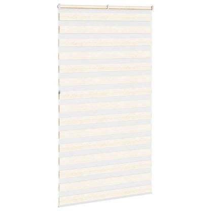Doppelrollo Marmorbeige 130x230cm Stoffbreite 125,9 cm Polyester