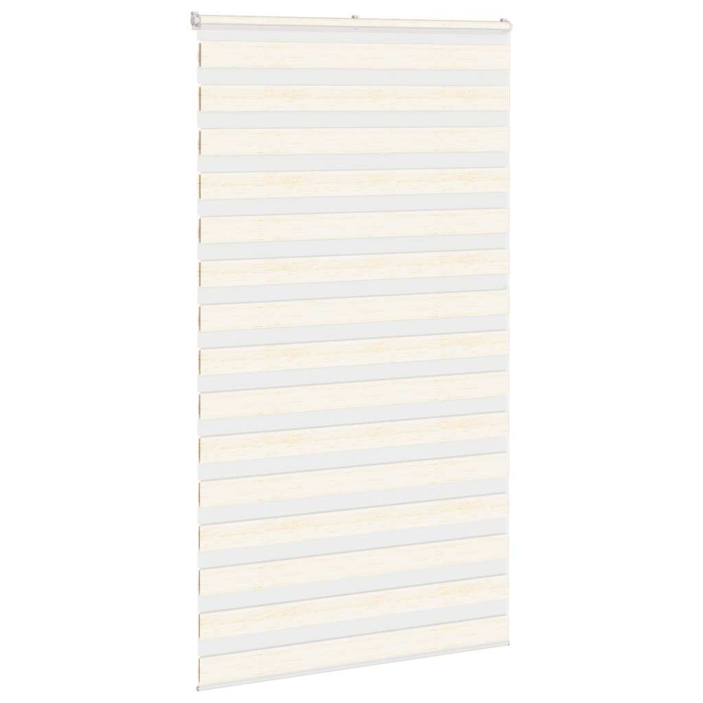 Doppelrollo Marmorbeige 135x230cm Stoffbreite 130,9 cm Polyester