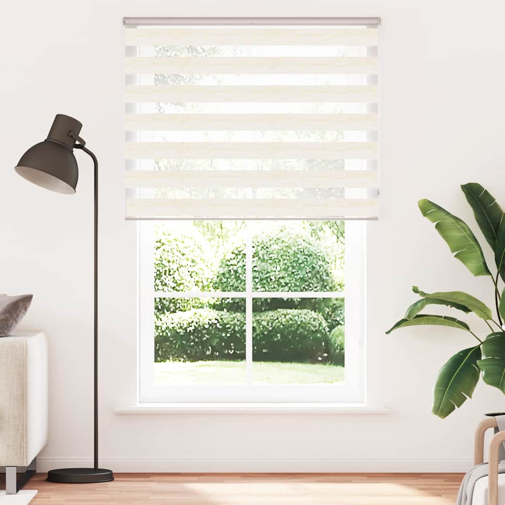 Doppelrollo Marmorbeige 150x230cm Stoffbreite 145,9 cm Polyester