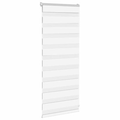 Doppelrollo Weiß 65x100 cm Stoffbreite 60,9 cm Polyester