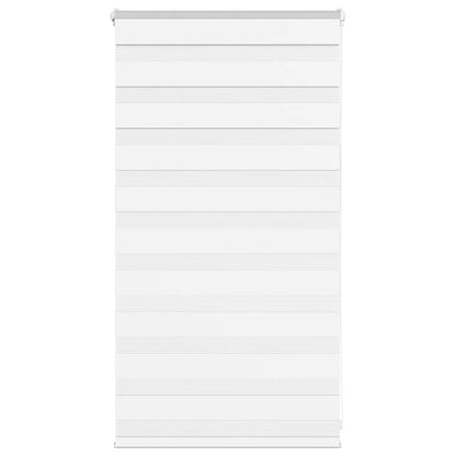 Doppelrollo Weiß 70x100 cm Stoffbreite 65,9 cm Polyester
