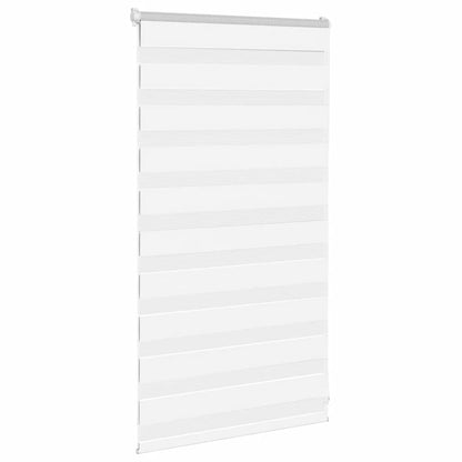 Doppelrollo Weiß 90x100 cm Stoffbreite 85,9 cm Polyester