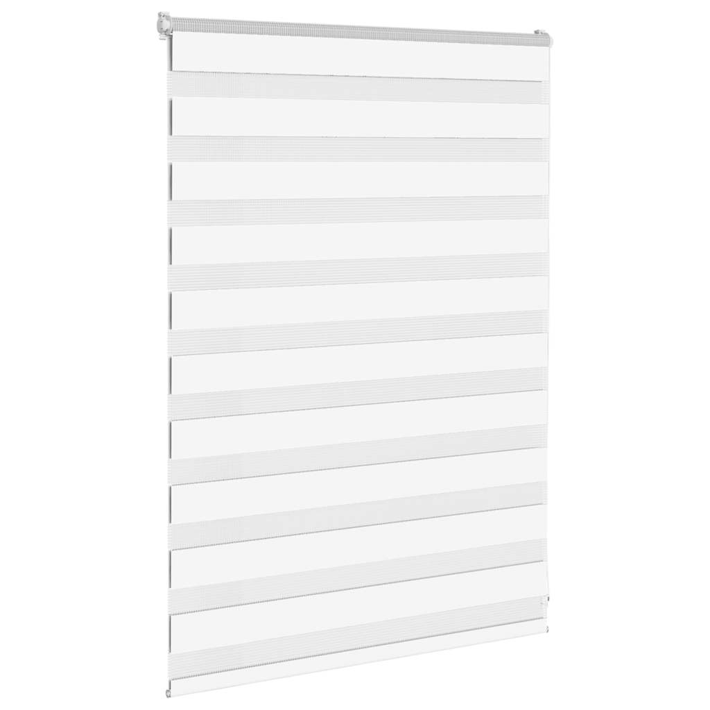Doppelrollo Weiß 100x100 cm Stoffbreite 95,9 cm Polyester