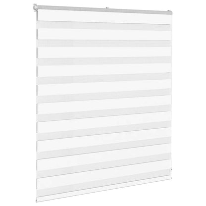 Doppelrollo Weiß 135x100 cm Stoffbreite 130,9 cm Polyester