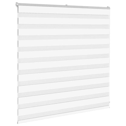 Doppelrollo Weiß 150x100 cm Stoffbreite 145,9 cm Polyester