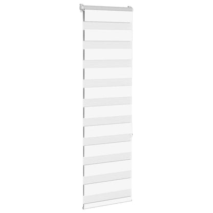 Doppelrollo Weiß 50x150 cm Stoffbreite 45,9 cm Polyester