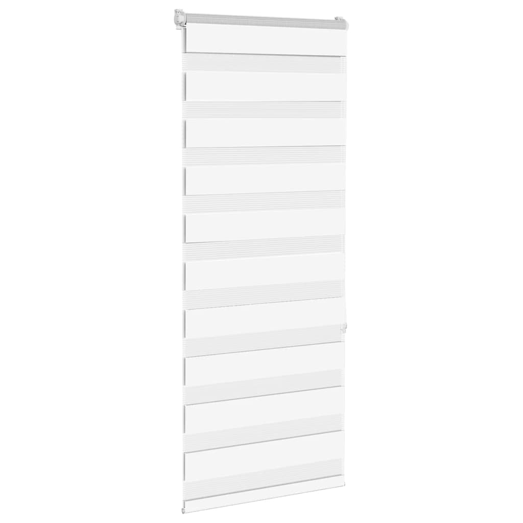 Doppelrollo Weiß 65x150 cm Stoffbreite 60,9 cm Polyester