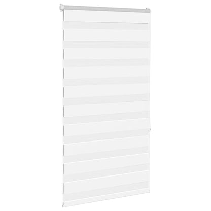 Doppelrollo Weiß 75x150 cm Stoffbreite 70,9 cm Polyester