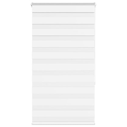 Doppelrollo Weiß 90x150 cm Stoffbreite 85,9 cm Polyester