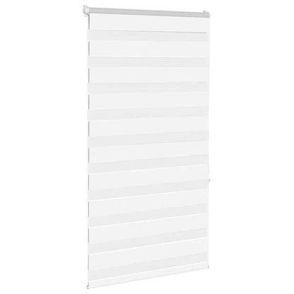 Doppelrollo Weiß 90x150 cm Stoffbreite 85,9 cm Polyester