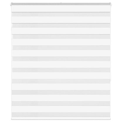 Doppelrollo Weiß 120x150 cm Stoffbreite 115,9 cm Polyester