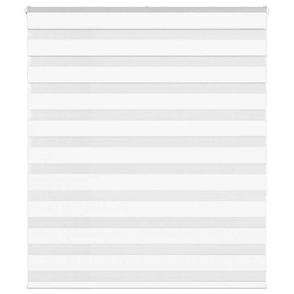 Doppelrollo Weiß 125x150 cm Stoffbreite 120,9 cm Polyester