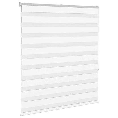 Doppelrollo Weiß 130x150 cm Stoffbreite 125,9 cm Polyester
