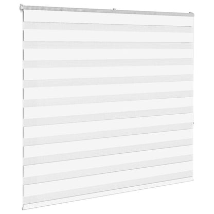 Doppelrollo Weiß 165x150 cm Stoffbreite 160,9 cm Polyester