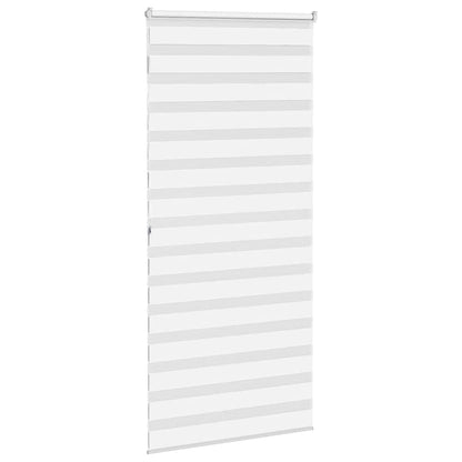Doppelrollo Weiß 115x200 cm Stoffbreite 110,9 cm Polyester