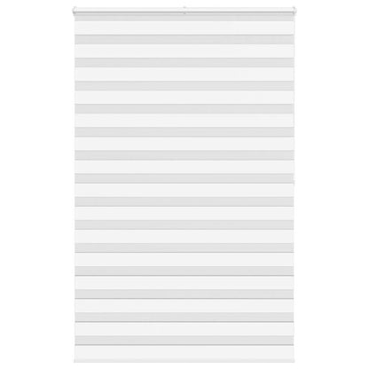 Doppelrollo Weiß 140x200 cm Stoffbreite 135,9 cm Polyester
