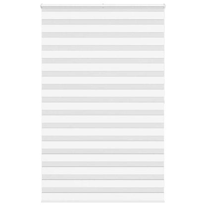 Doppelrollo Weiß 145x200 cm Stoffbreite 140,9 cm Polyester