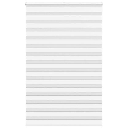 Doppelrollo Weiß 150x200 cm Stoffbreite 145,9 cm Polyester