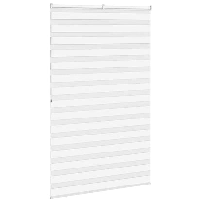 Doppelrollo Weiß 150x200 cm Stoffbreite 145,9 cm Polyester