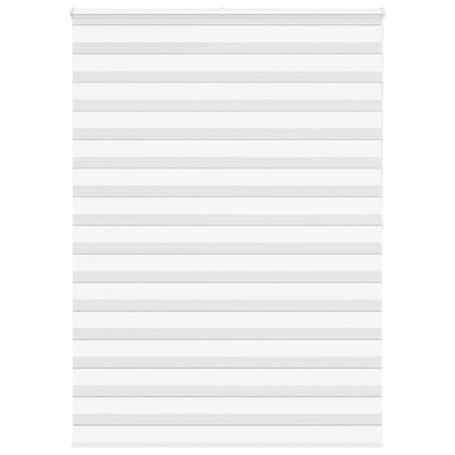 Doppelrollo Weiß 155x200 cm Stoffbreite 150,9 cm Polyester