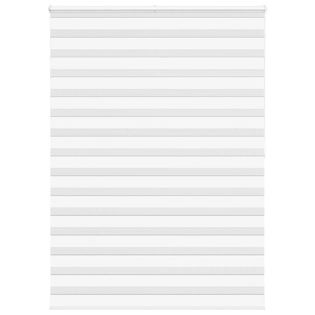 Doppelrollo Weiß 160x200 cm Stoffbreite 155,9 cm Polyester