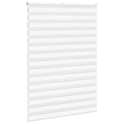Doppelrollo Weiß 165x200 cm Stoffbreite 160,9 cm Polyester