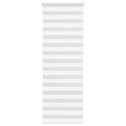 Doppelrollo Weiß 70x230 cm Stoffbreite 65,9 cm Polyester