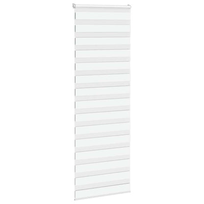 Doppelrollo Weiß 70x230 cm Stoffbreite 65,9 cm Polyester