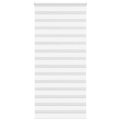 Doppelrollo Weiß 100x230 cm Stoffbreite 95,9 cm Polyester