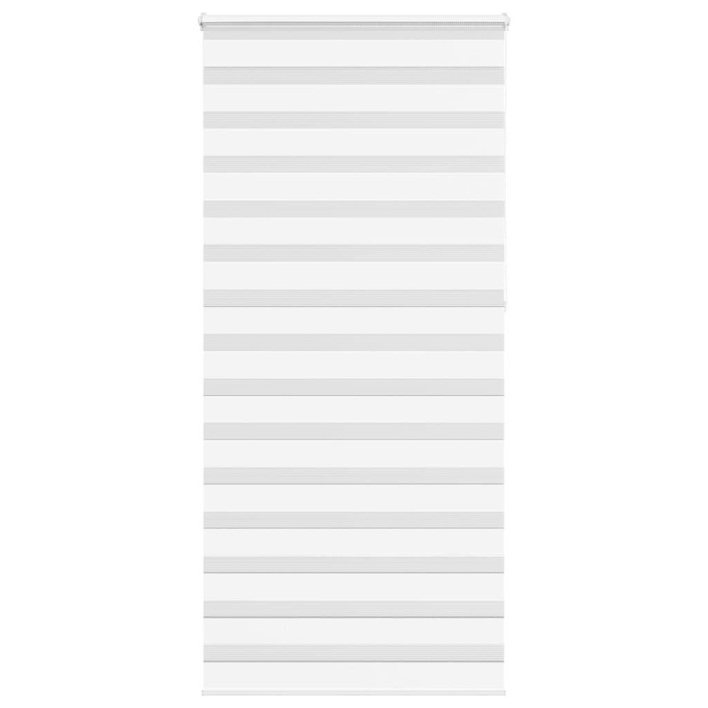 Doppelrollo Weiß 105x230 cm Stoffbreite 100,9 cm Polyester